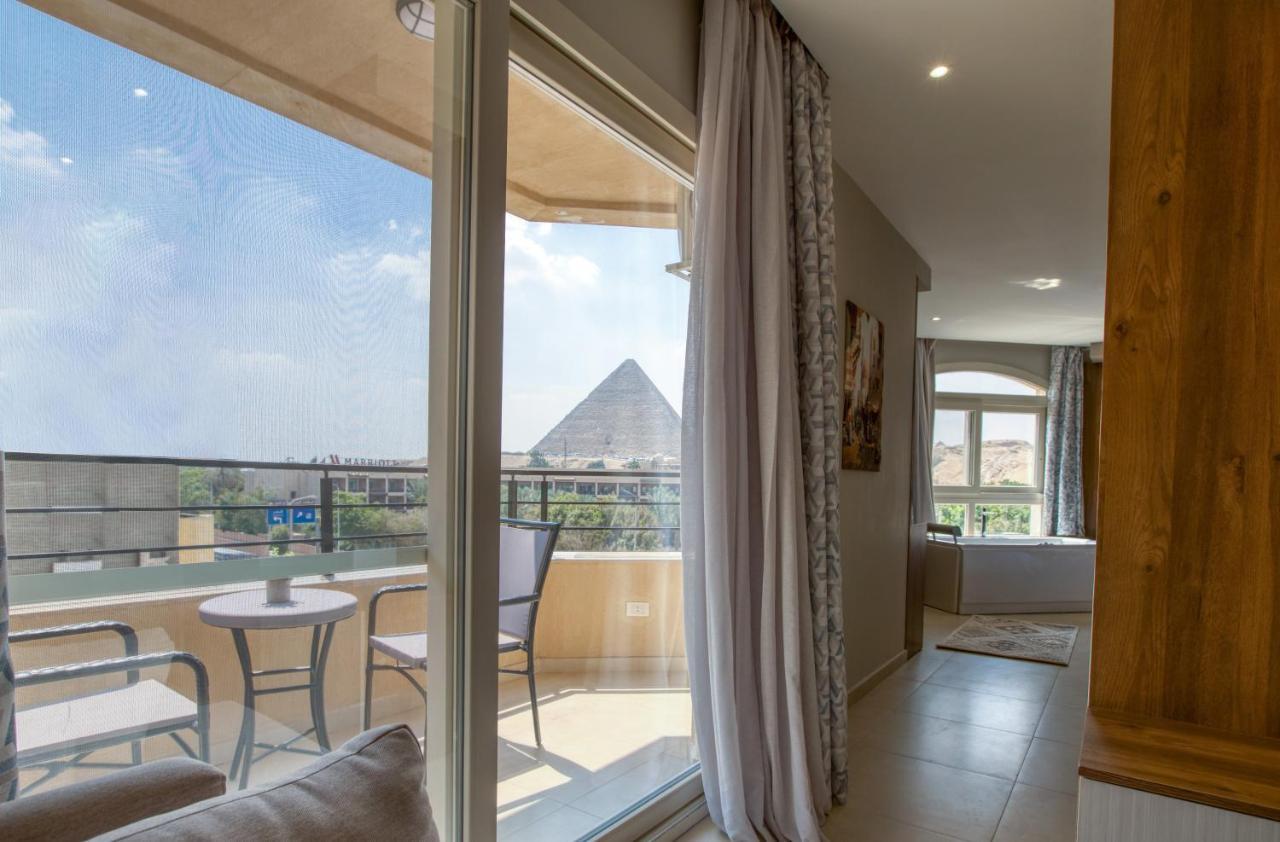 Nozol Pyramids Hotel And Spa Kafret el-Gabal 外观 照片