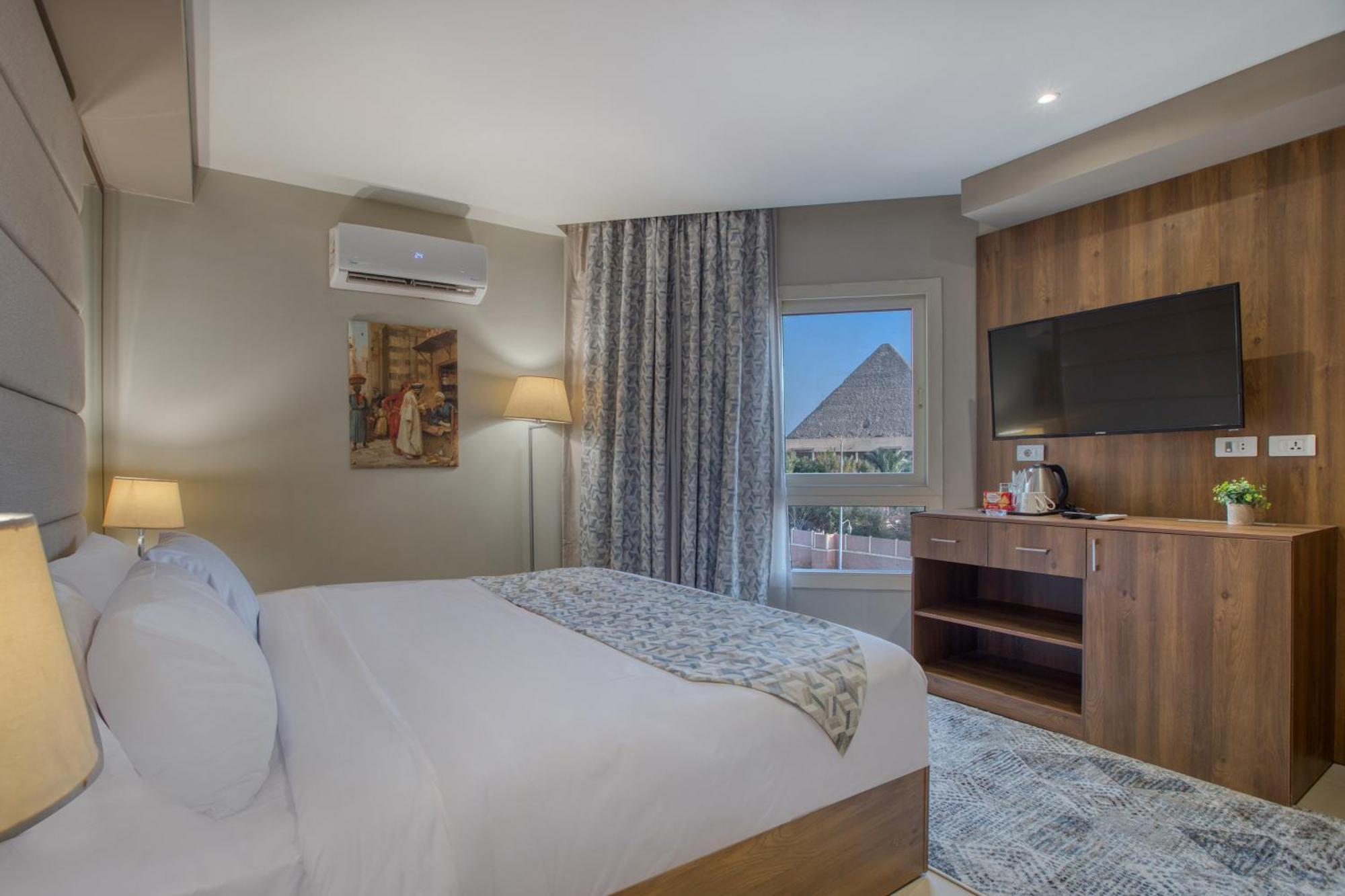 Nozol Pyramids Hotel And Spa Kafret el-Gabal 外观 照片