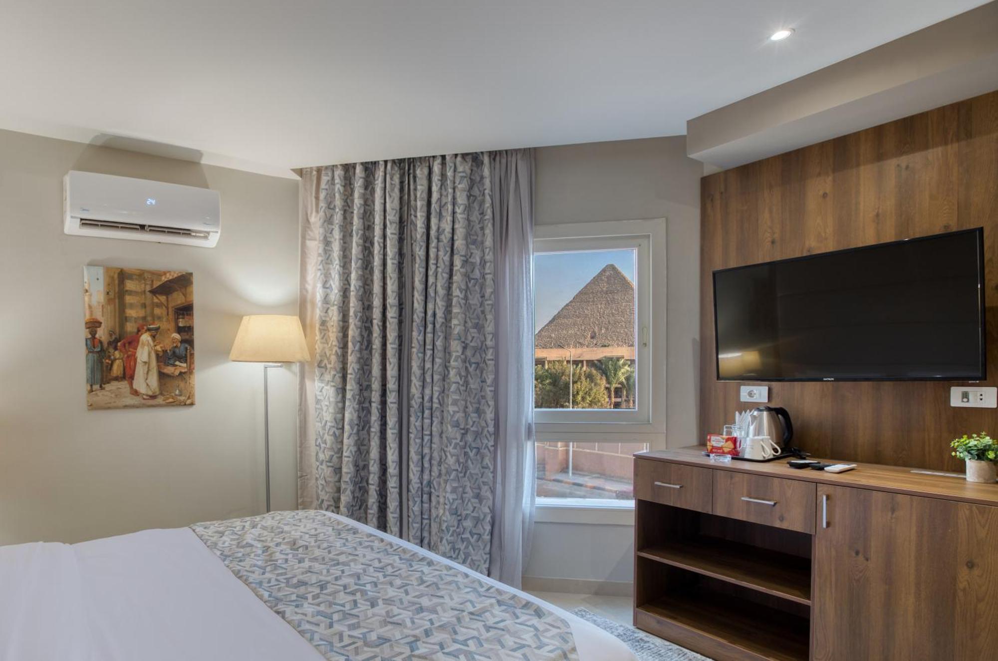 Nozol Pyramids Hotel And Spa Kafret el-Gabal 外观 照片